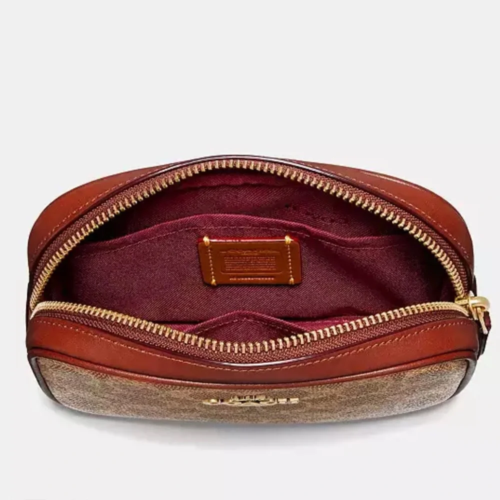 Coach Signature Canvas Shoulder Bag
